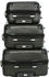 INVIDA Glüückskind 4-Rollen-Trolley Set 55,5/65,5/75,5 cm anthracite2