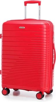 Wittchen Fuerta 4-Rollen-Trolley 65 cm (56-3T-162) red