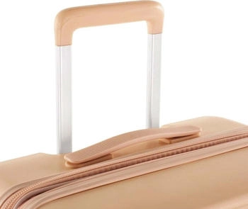 Heys Pastel Cabin Trolley S nude – Mühelose Mobilität auf jedem Untergrund