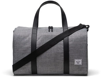 Herschel Novel Weekender raven crosshatch
