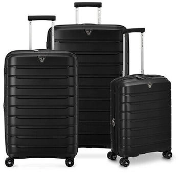 Roncato B-flying 3-Piece Luggage Set (78 cm + 68 cm + 55 cm) black