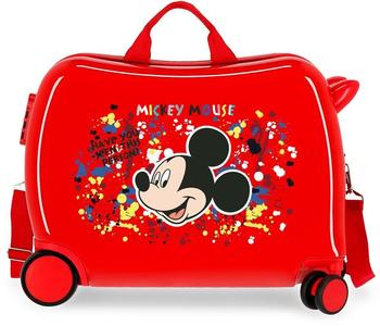 Disney Mickey Colour Mayhem Trolley 34L red