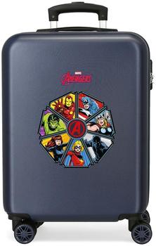 Disney Avengers To The Power 55 cm 35L Black Trolley