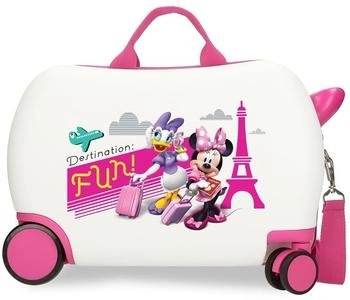 Disney Minnie & Daisy Paris 24L white trolley
