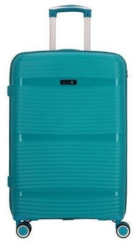 d & n Travel Line 4200 4-Rollen-Trolley 67 cm (4260) petrol