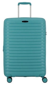 d & n Travel Line 4500 4-Rollen-Trolley 65 cm (4560) petrol