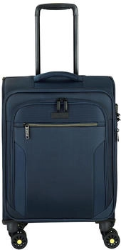 d & n Travel Line 9704 4-Rollen-Trolley 78 cm (9774) dark blue