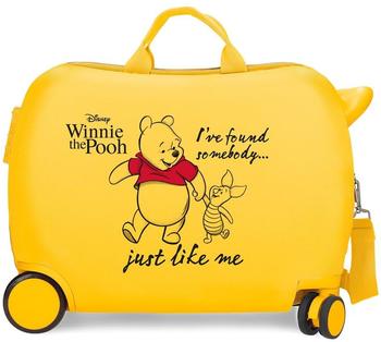 Disney Winnie The Pooh Children's Yellow Suitcase 50x39x20 34L (2639822)