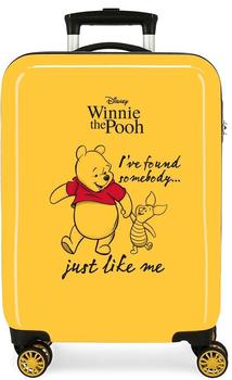 Disney Winnie The Pooh Yellow Cabin Suitcase 38x55x20 34L (2631722)