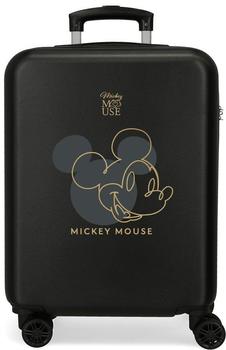 Disney Mickey Outline Cabin Suitcase Black 38x55x20 35L (3471122)