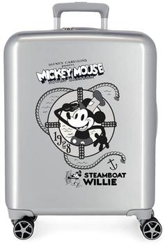 Disney Trolley 100 Mickey Steamboat 55 cm 34L grey