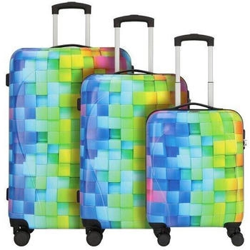 Nowi Santa Cruz 4-Rollen-Trolley Set 3-teilig (55700) multicoloured