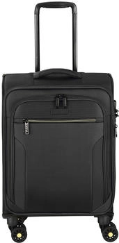 d & n Travel Line 9704 4-Rollen-Trolley 68 cm (9764) black
