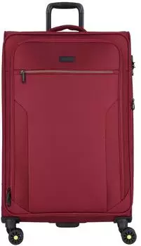 d & n Travel Line 9704 4-Rollen-Trolley 78 cm (9774) dark red
