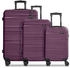 rot: REDOLZ Essentials 16 3-Set 4-Rollen-Trolley Set 3-teilig (RD12391)