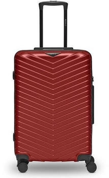 REDOLZ Essentials 18 4-Rollen-Trolley 66 cm (RD12420) metallic/red shiny