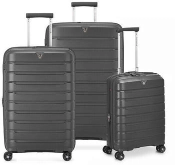 Roncato B-Flying 4-Rollen-Trolley Set 3-teilig (418180) anthracite