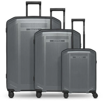Smartbox Edition 02 4-Rollen-Trolley Set 3-teilig (SB12308) gunmetal metallic