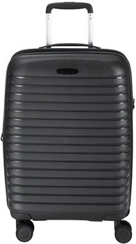 d & n Travel Line 4500 4-Rollen-Trolley 65 cm (4560) black