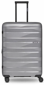 Bergpfeil Travel 4-Rollen-Trolley 66 cm (BP1235) arctic silver metallic
