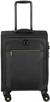 d & n Travel Line 9704 4-Rollen-Trolley 55 cm (9754) black