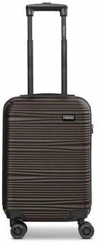 REDOLZ Essentials 16 Cabin 4-Rollen-Trolley 55 cm (RD12388) coffee