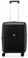 Roncato Skyline 2.0 4 Rollen Kabinentrolley 55 cm mit Dehnfalte schwarz