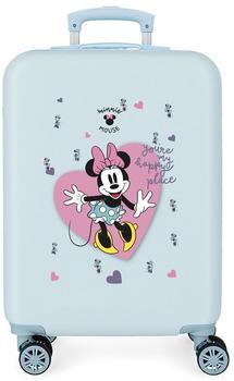 Disney Minnie My happy place Cabin suitcase Blue 38x55x20 34L (2791721)
