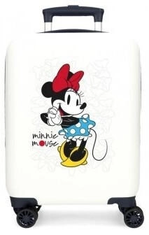 Disney Joumma Minnie Magic White Cabin Suitcase 33x50x20 28.4L (3671364)