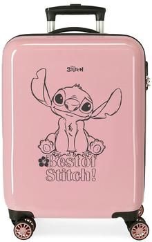 Disney Best of Stitch Pink Cabin Suitcase 38x55x20 34L (4671741)