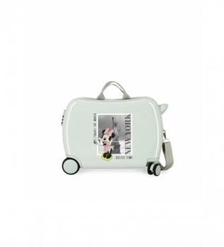 Disney Mickey and Minnie Travel the World New York Children's Green Suitcase 50x39x20 34L (3679828)