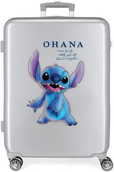 Disney 100 Stitch Medium Gray Suitcase 48x70x26 81L (3659421)