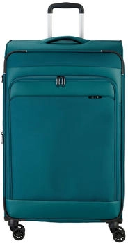 d & n Travel Line 9504 4-Rollen-Trolley 55 cm (9554) petrol