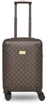 Lazarotti Palermo 4-Rollen-Trolley 55 cm (LZ01001) dark brown