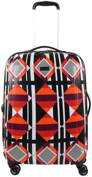 Travelite Graphix 4-Rollen-Trolley 66 cm red
