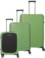 travelite Trolleyset "MOOBY 3-teilig Reisekoffer Hartschale" mit TSA-Schloss und