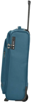 Travelite Jetpack 2-Rollen-Trolley 55 cm (090221) petrol – Durchdachte Organisation für stressfreies Reisen