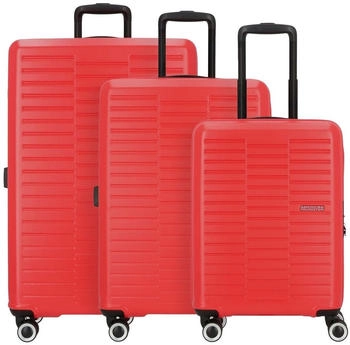 American Tourister Sunset Hills Spinner Set 55/67/76 cm (153175) apple red
