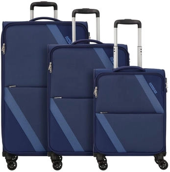 American Tourister Star Max Spinner Set 55/67/80 cm (151328) navy blue