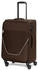 Stratic Taska 4-Rollen-Trolley Set 55/65/76 cm coffee