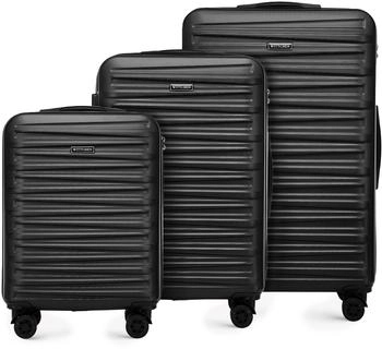 Wittchen Skyspeed Line 4-Rollen-Trolley Set 55/67/77 cm (56-3A-00S)