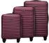 Wittchen Skyspeed Line 4-Rollen-Trolley Set 55/67/77 cm (56-3A-00S)
