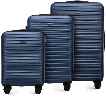 Wittchen Skyspeed Line 4-Rollen-Trolley Set 55/67/77 cm (56-3A-00S) dark blue
