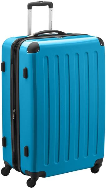 Hauptstadtkoffer Alex 4-Rollen-Trolley 75 cm TSA cyan blue