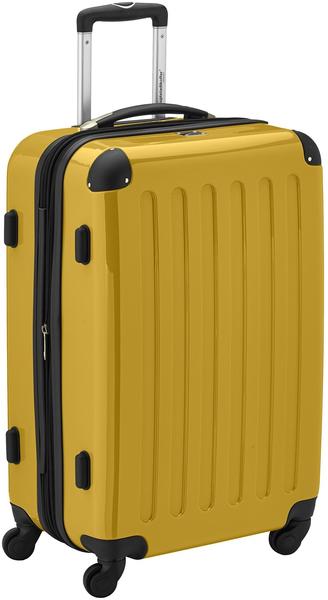 Hauptstadtkoffer Alex 4-Rollen-Trolley 65 cm TSA yellow