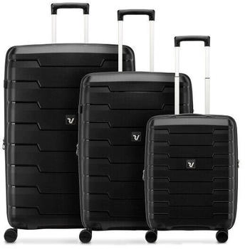 Roncato Skyline 2.0 4-Rollen-Trolley Set 3-teilig (418250) nero