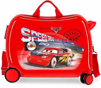 Joumma Bags Disney Cars Speed Trails Children's Suitcase 50x38x20 cm - Red