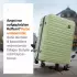 Travely Premium 4-Rollen-Trolley 77 cm fog green