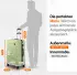 Travely Premium 4-Rollen-Trolley 77 cm fog green