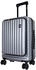 Monopol Lissabon 4-Rollen Business-Trolley 55 cm silver